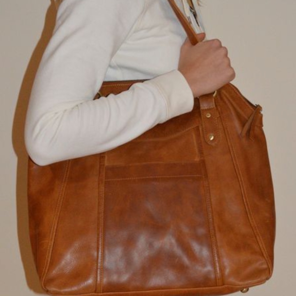Leather Shoulder Bag (new)